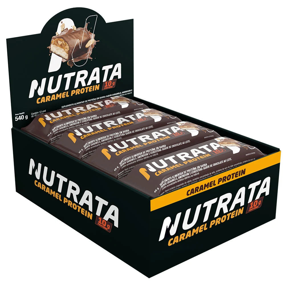 Caramel Protein Nutrata 45g (display 12) — Caramel