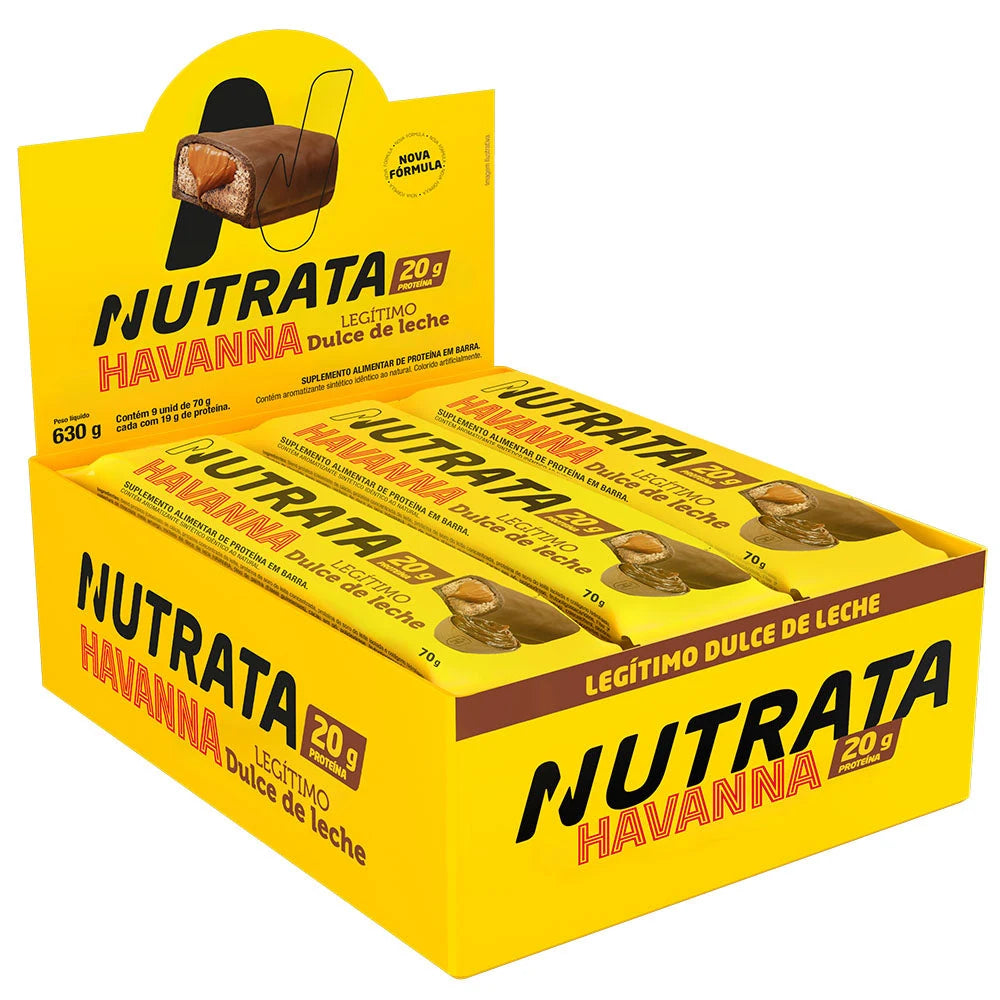 Protobar Nutrata 70g (display 8) — Havanna Dulce de Leche
