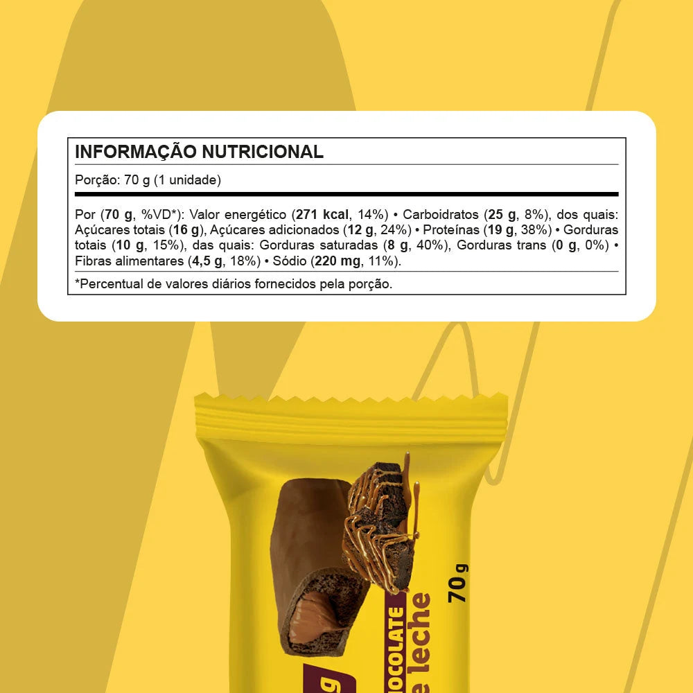 Tabela nutricional — Havanna Brownie com Dulce de Leche