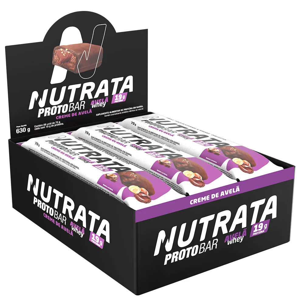 Protobar Nutrata 70g (display 8) — Avelã