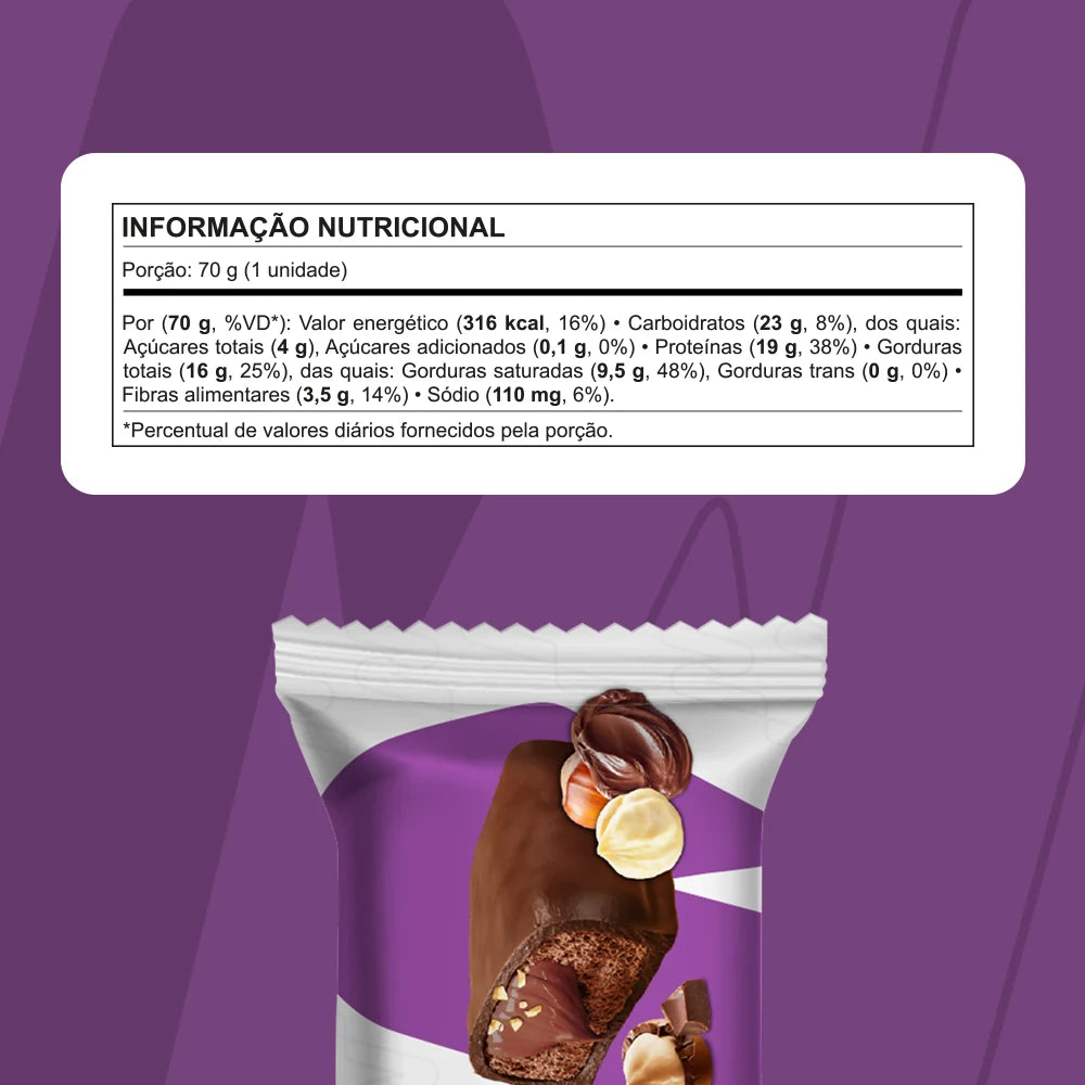 Tabela nutricional — Avelã