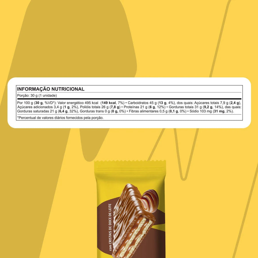 Tabela nutricional — Dulce de Leche (Havanna)