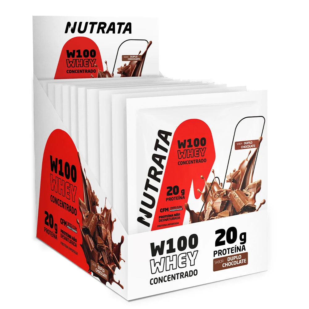 W100 Whey Concentrado Nutrata — Chocolate