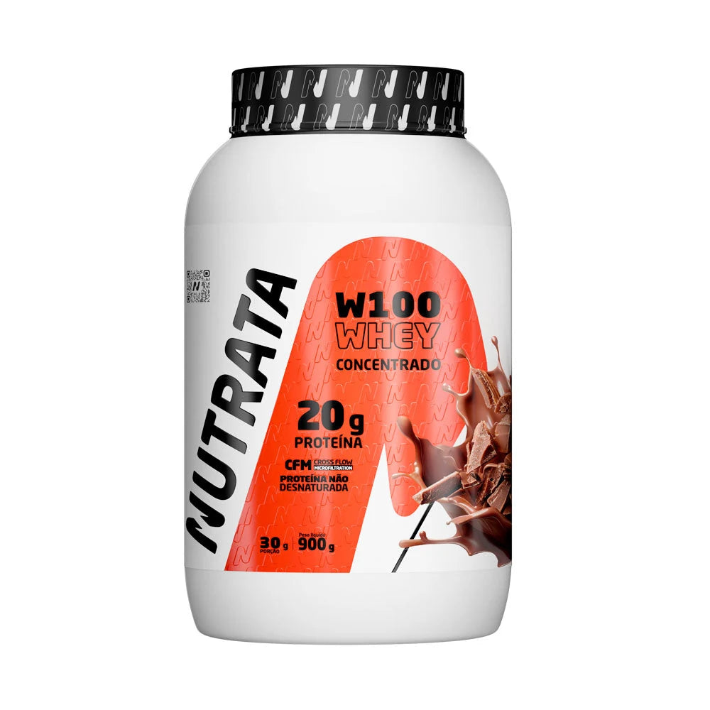 W100 Whey Concentrado Nutrata — Double Chocolate