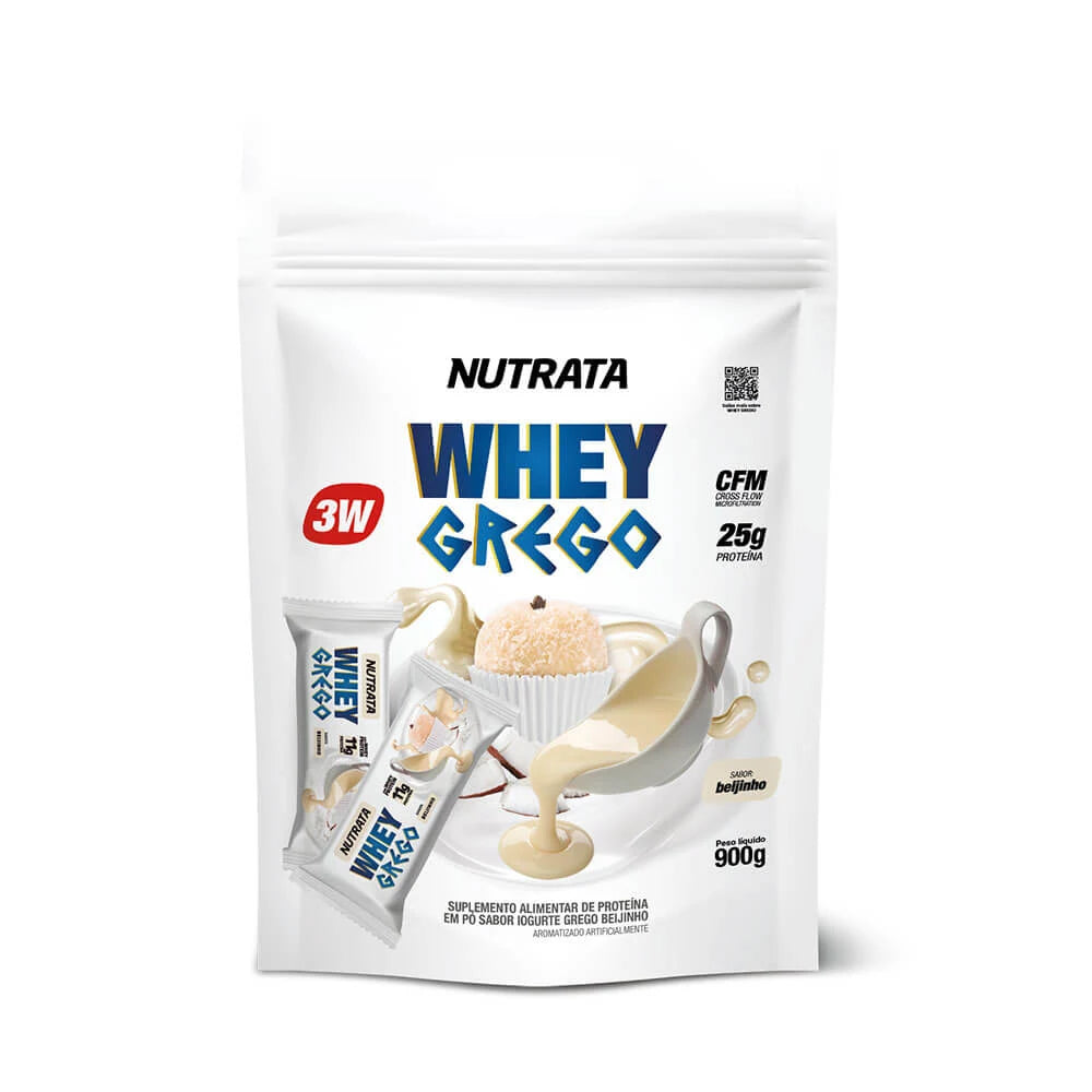 Whey Grego 3W Nutrata 900g — Beijinho