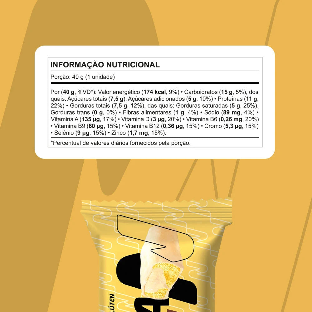 Tabela nutricional — Mousse de Maracujá