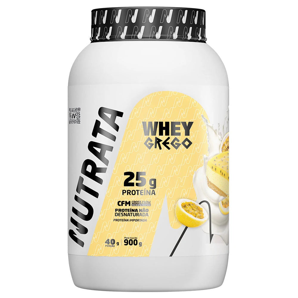 Whey Grego Concentrado Nutrata — Mousse de Maracujá
