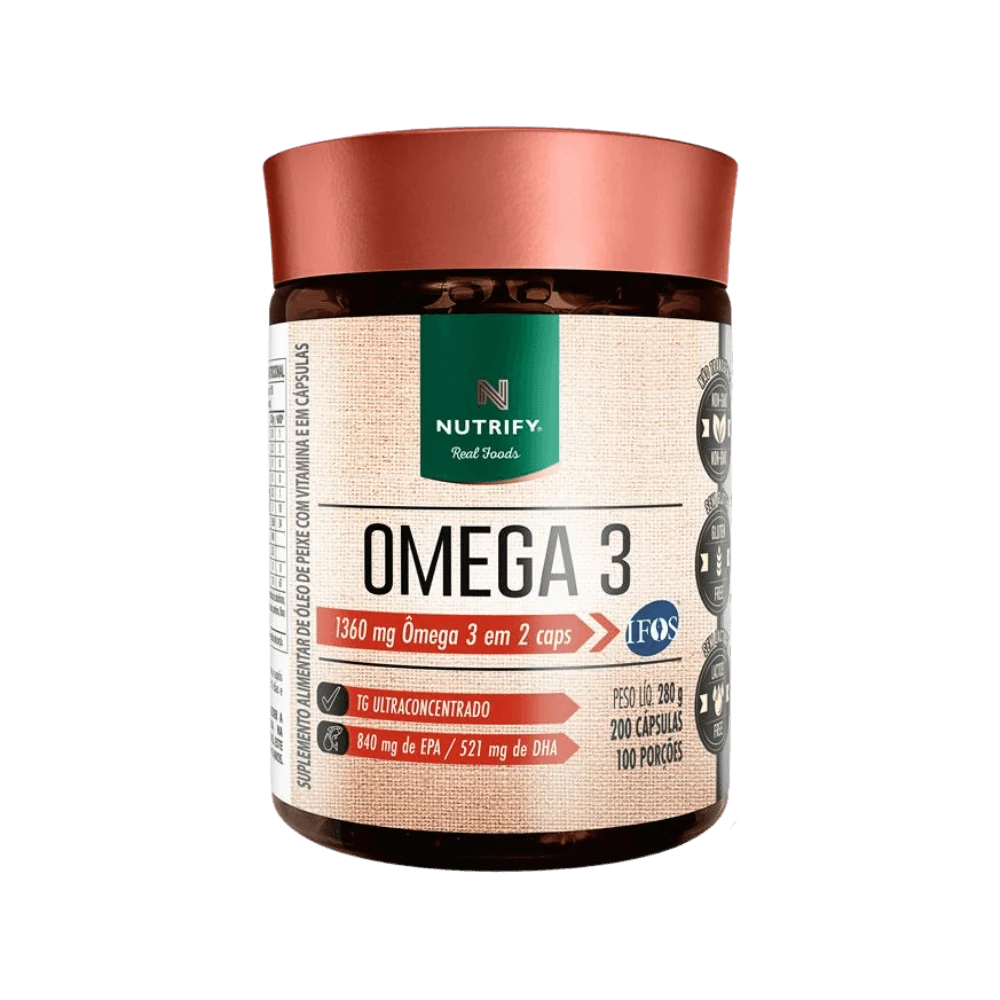 Ômega 3 Nutrify 200 Cápsulas