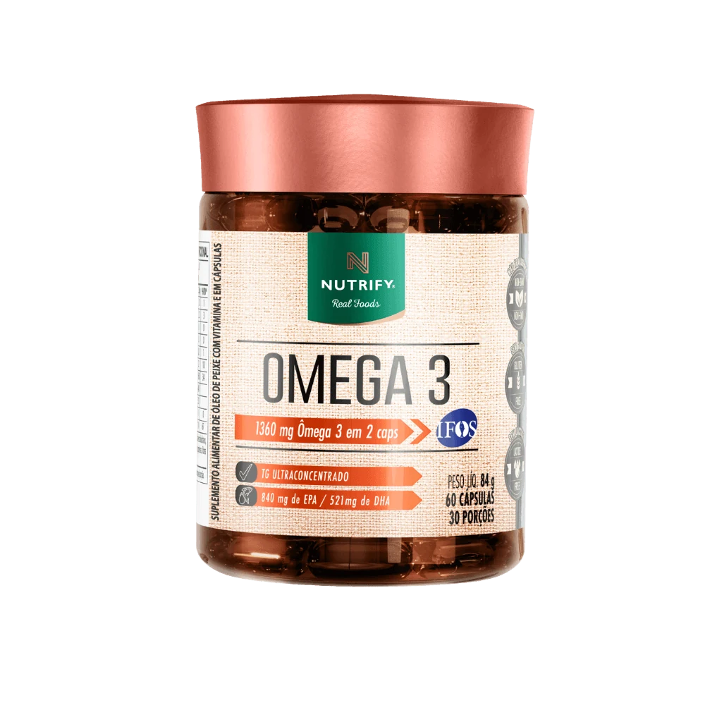 Ômega 3 Nutrify 60 Cápsulas