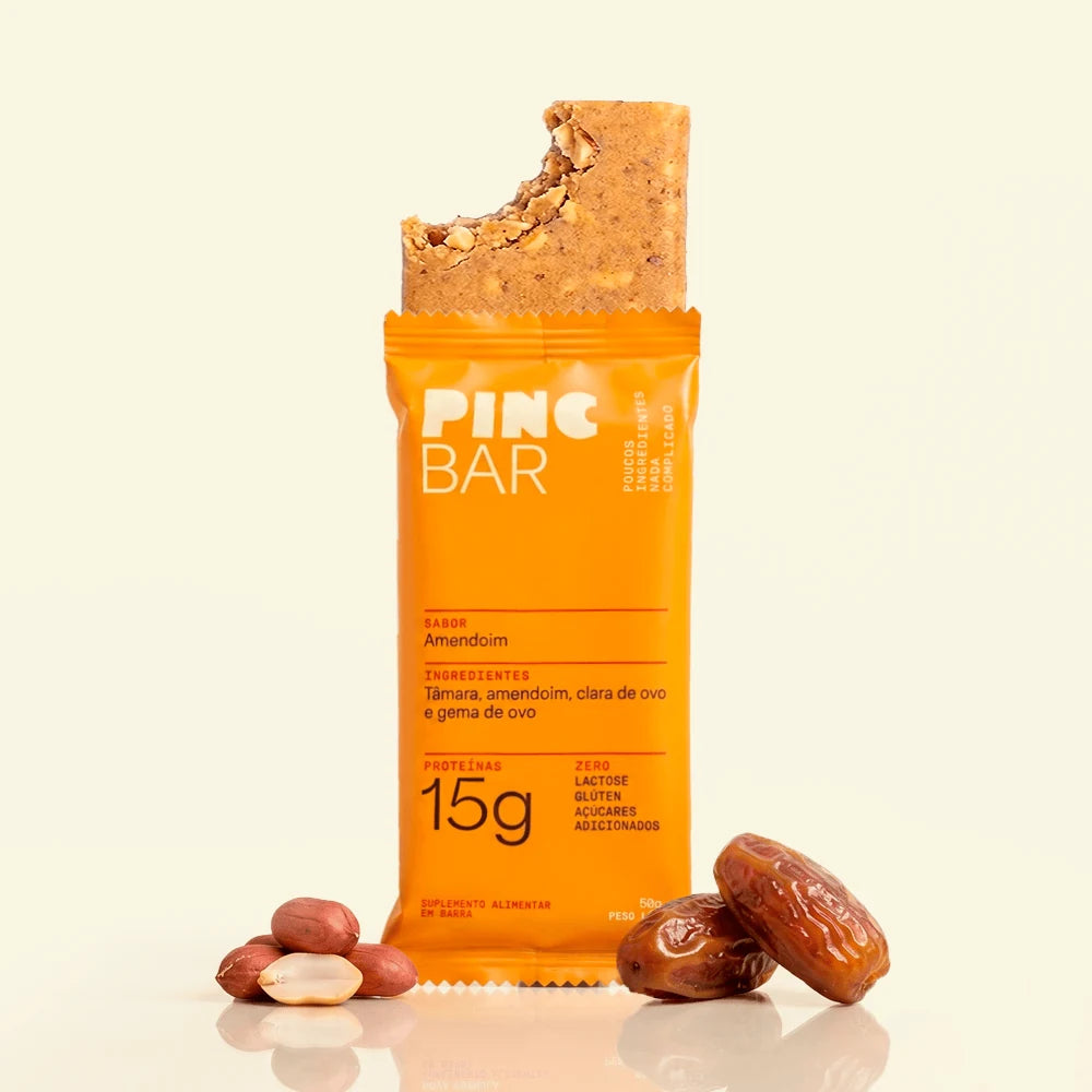 Pinc Bar Barra de Proteína sabor Amendoim, unidade