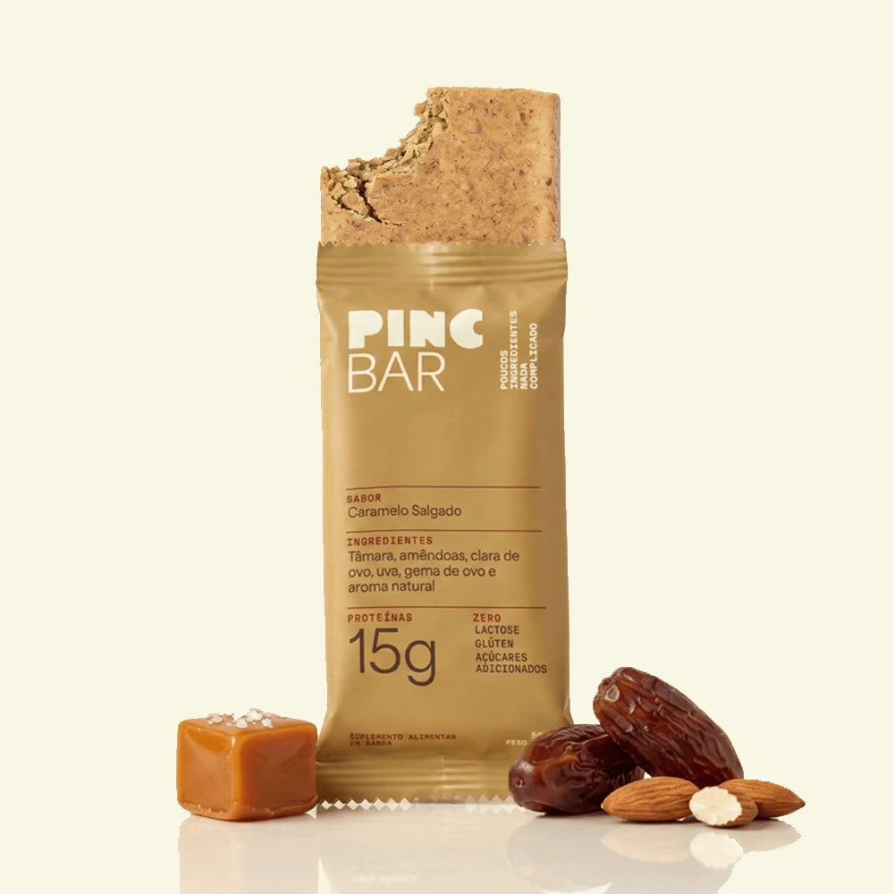 Pinc Bar Barra de Proteína sabor Caramelo Salgado, unidade