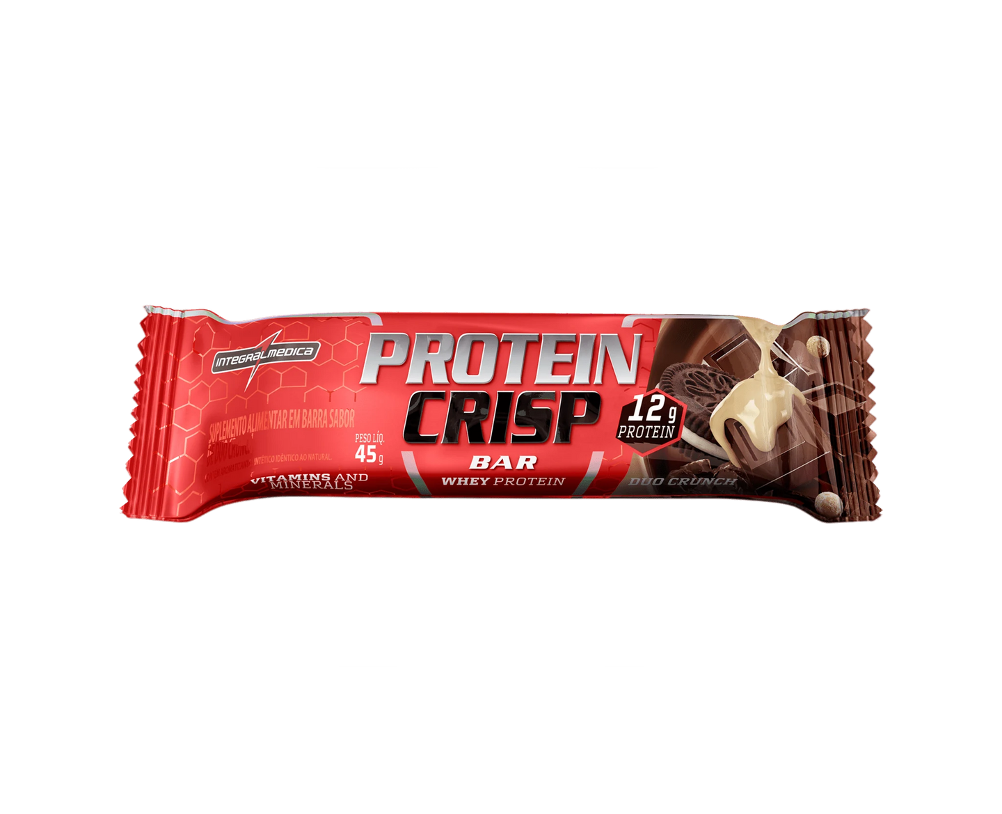 Protein Crisp Bar Integralmédica Duo Crunch / 1 Unidade