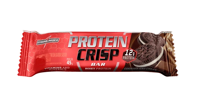 Protein Crisp Bar Integralmédica Cookies And Cream / 1 Unidade