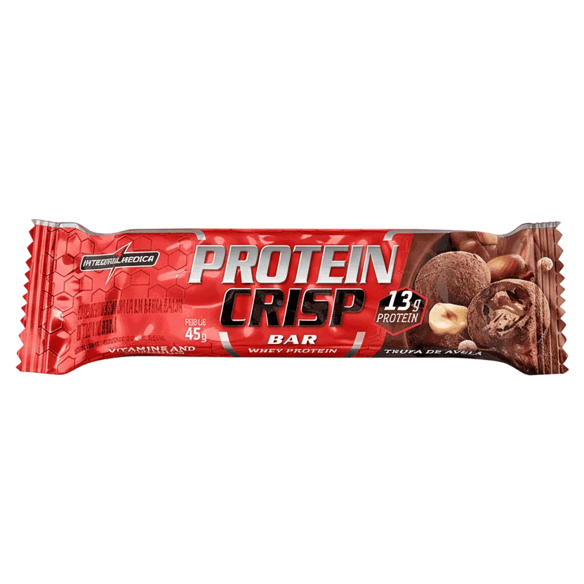Protein Crisp Bar Integralmédica Trufa de Avelã / 1 Unidade
