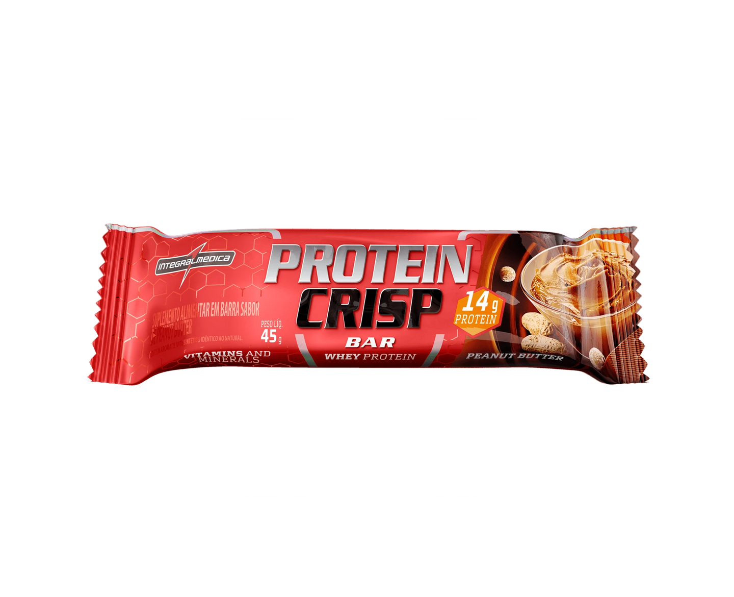 Protein Crisp Bar Integralmédica Peanut Butter / 1 Unidade