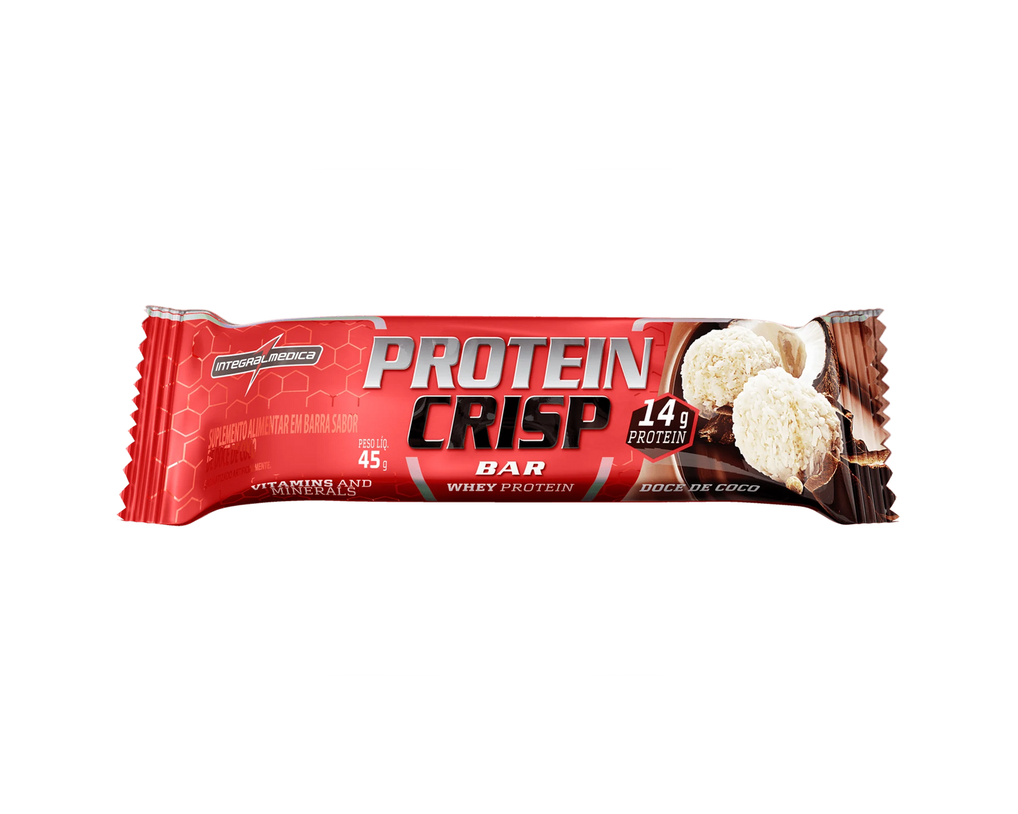 Protein Crisp Bar Integralmédica Doce de Coco / 1 Unidade