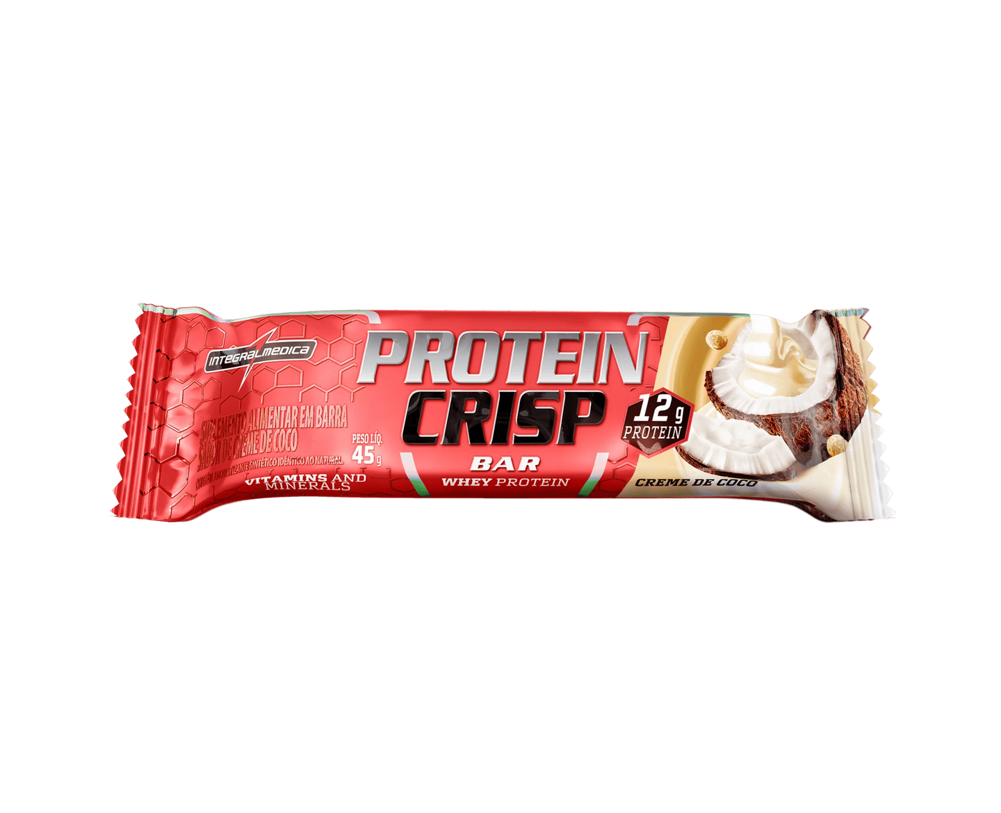 Protein Crisp Bar Integralmédica Creme de Coco / 1 Unidade