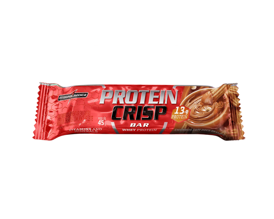 Protein Crisp Bar Integralmédica Churros com Doce de Leite / 1 Unidade