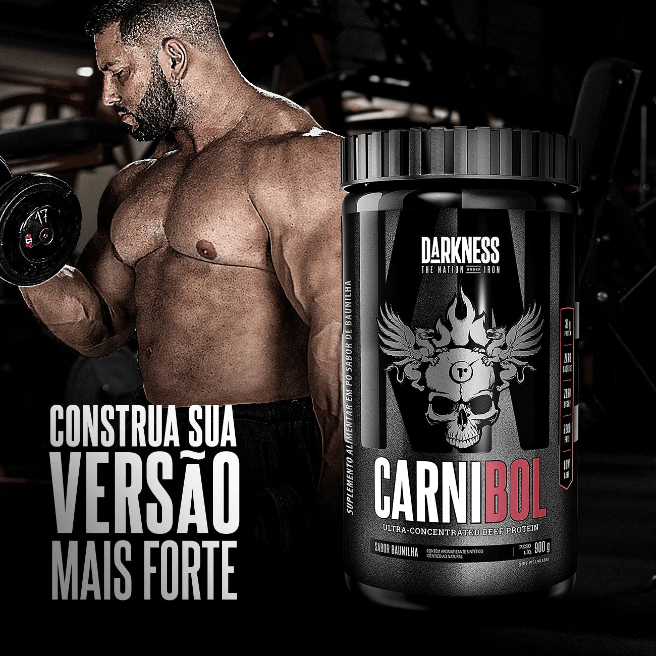 Carnibol Proteína de Carne Darkness