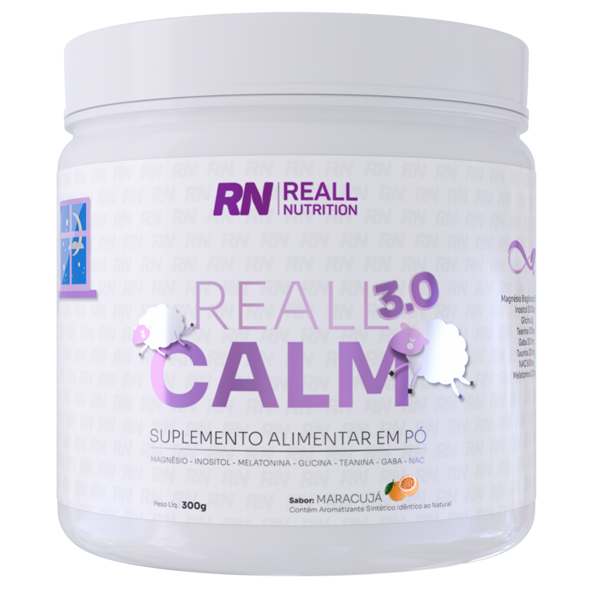 Reall Calm 3.0 - Você deita mas sua mente não desacelera.