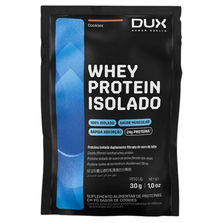 Whey Protein Isolado Sachê DUX Chocolate Branco