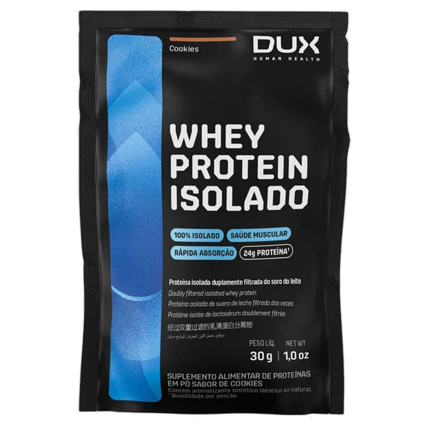 Whey Protein Isolado Sachê DUX Morango