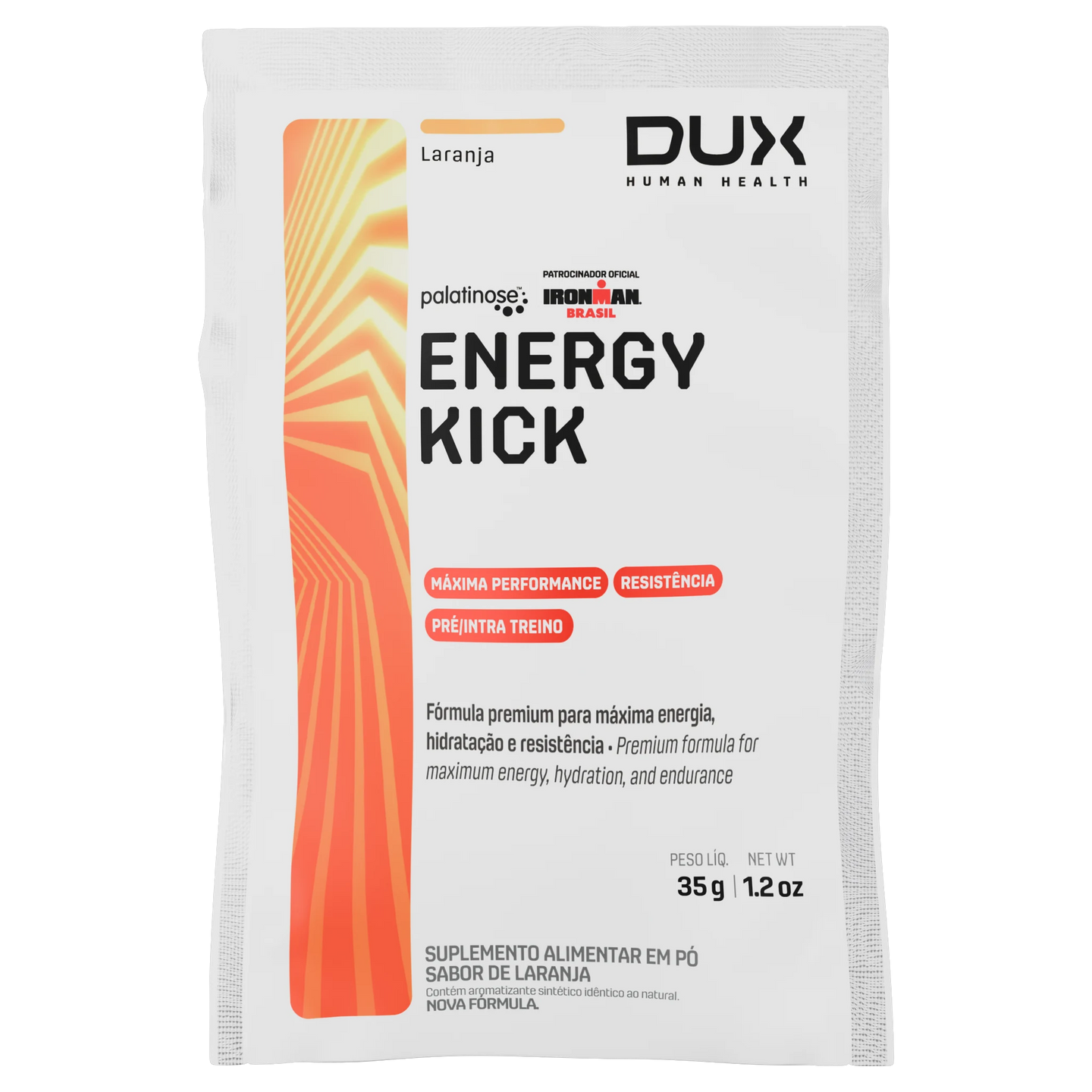 Energy Kick Sachê DUX Laranja