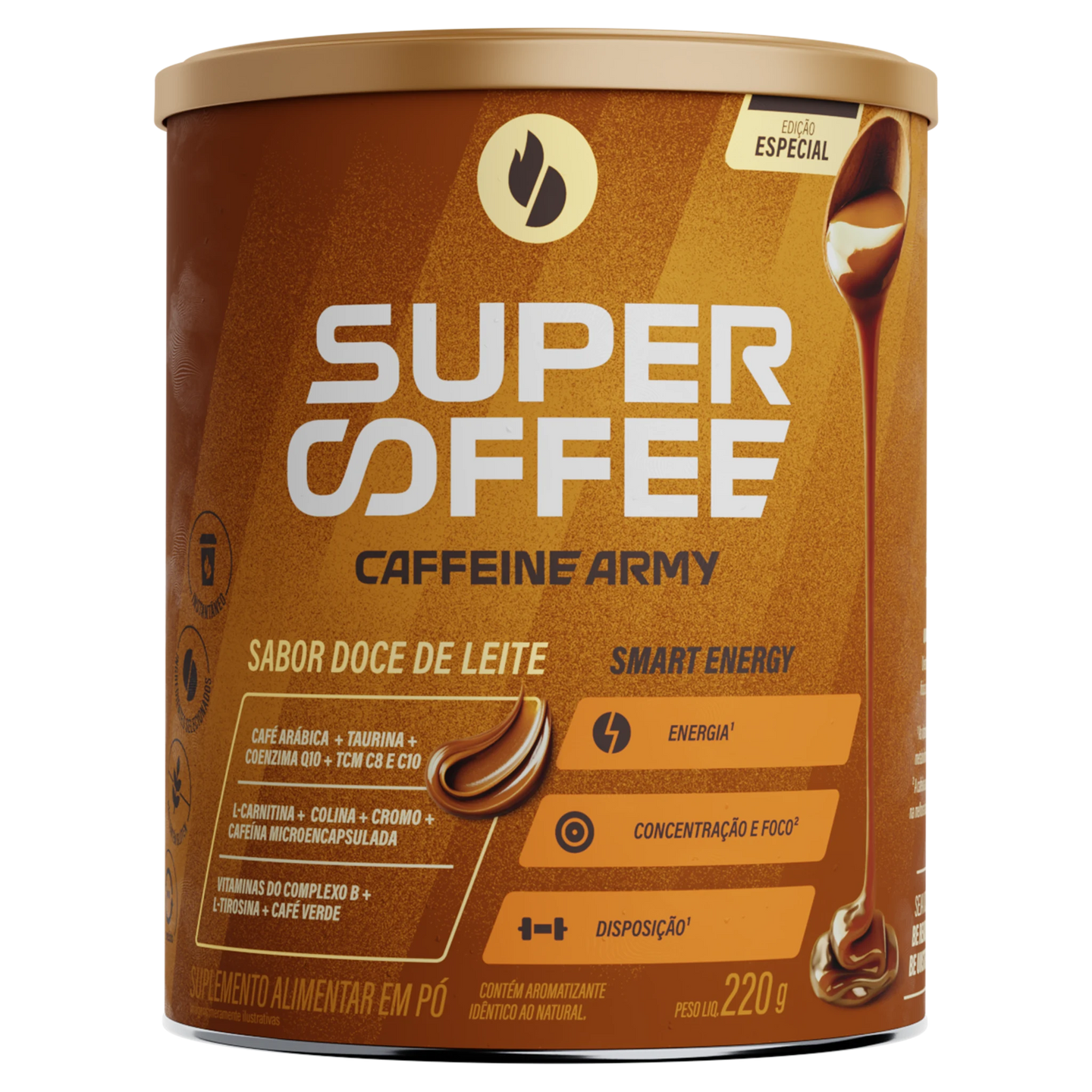 SuperCoffee Doce de Leite 220g Caffeine Army