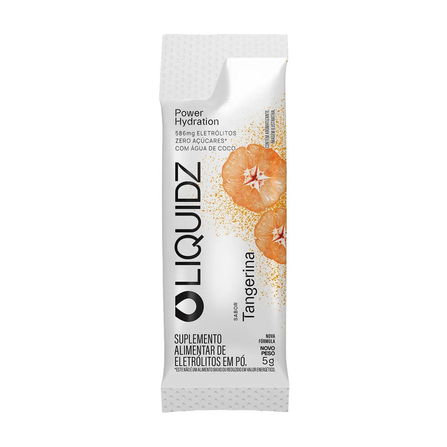 Sachê de 5 g do Liquidz Eletrólitos sabor Tangerina