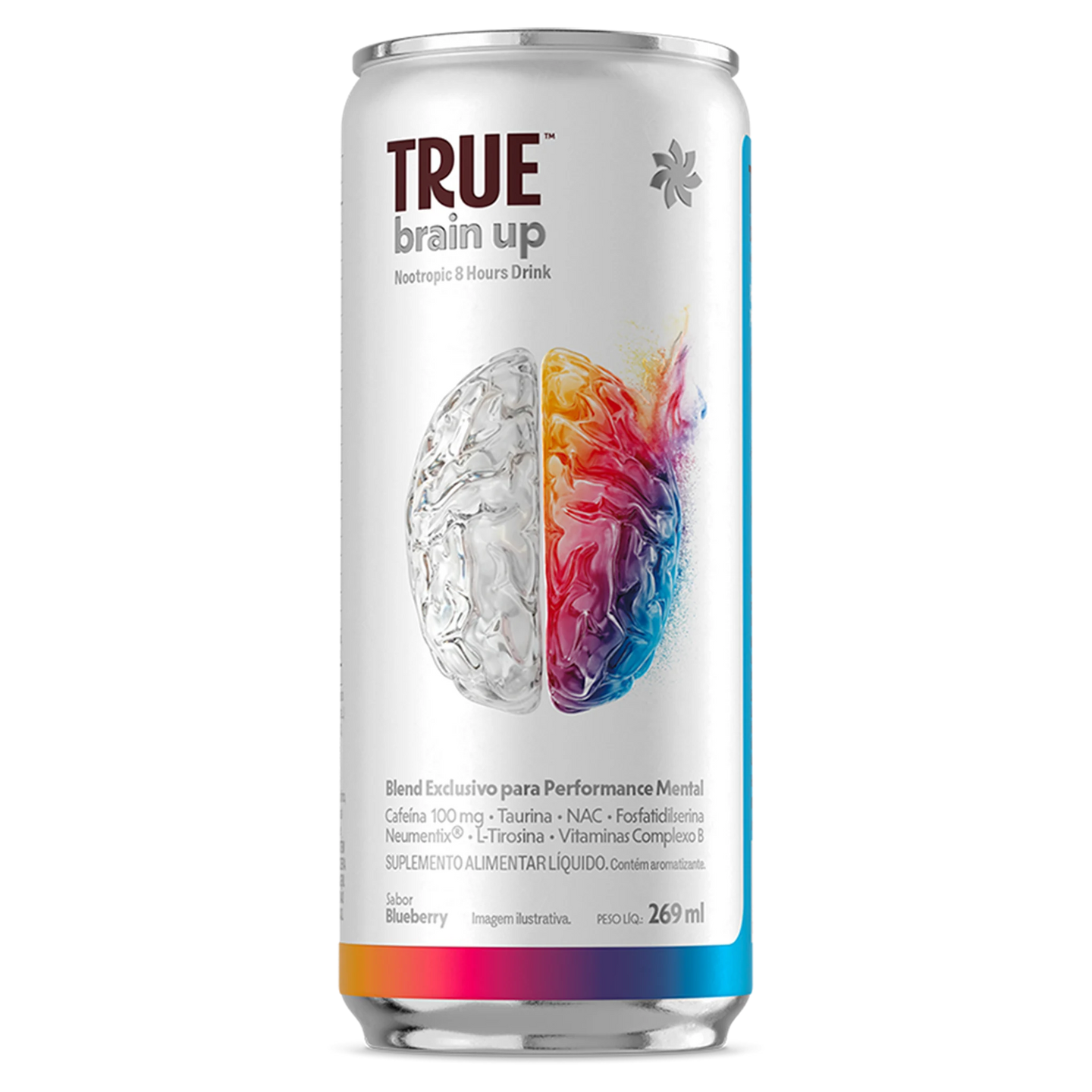 True Brain Up Ready to Drink Blueberry 269ml
