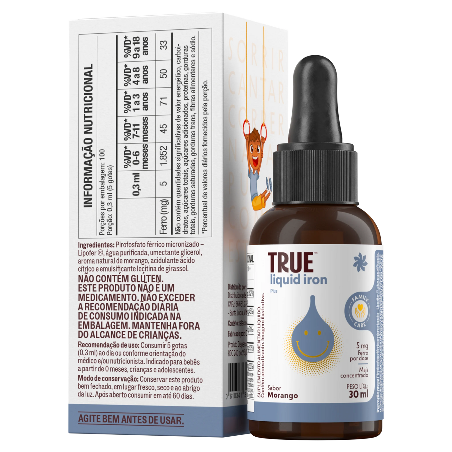True Iron Plus Líquido - verso