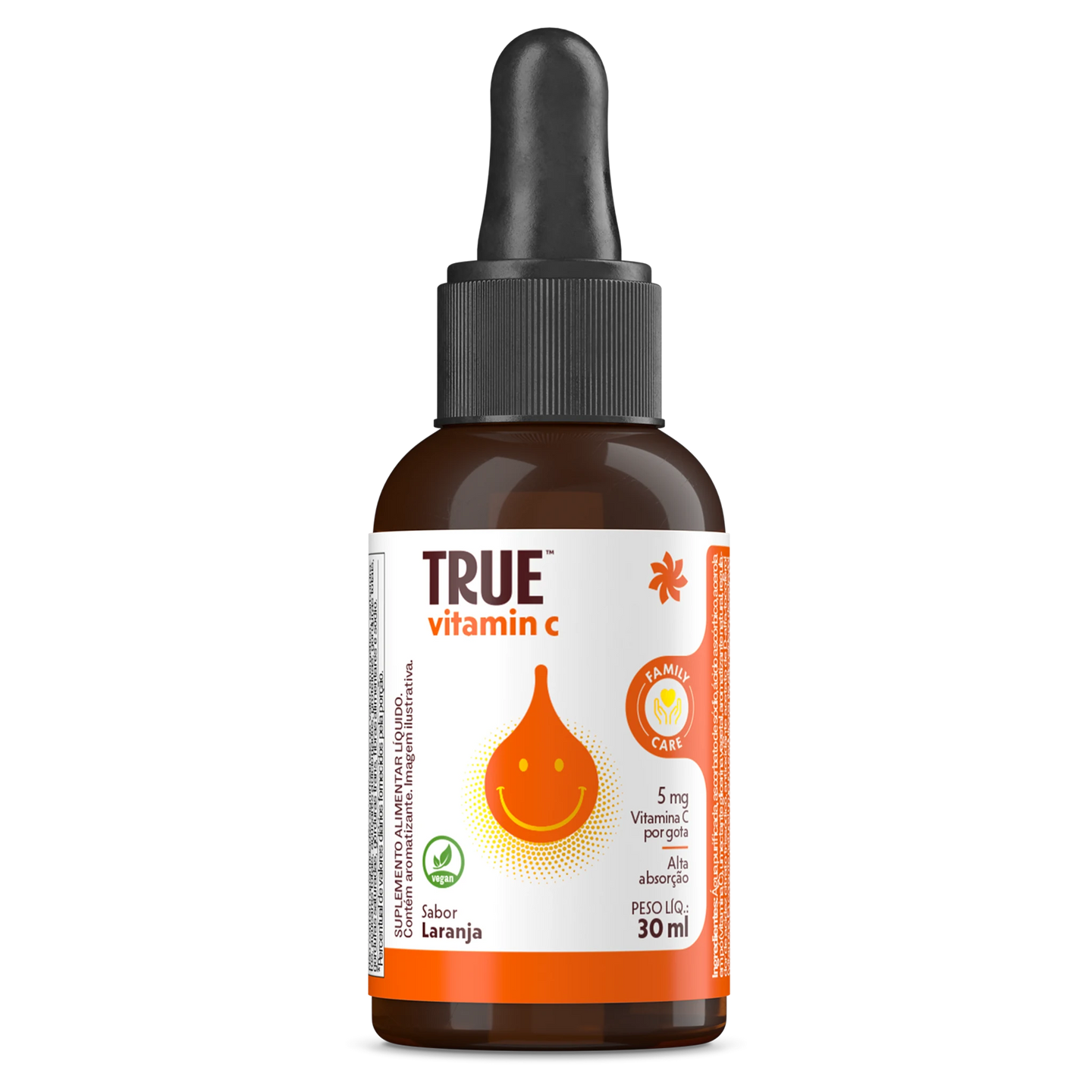 True Vitamina C Líquida Kids - frasco