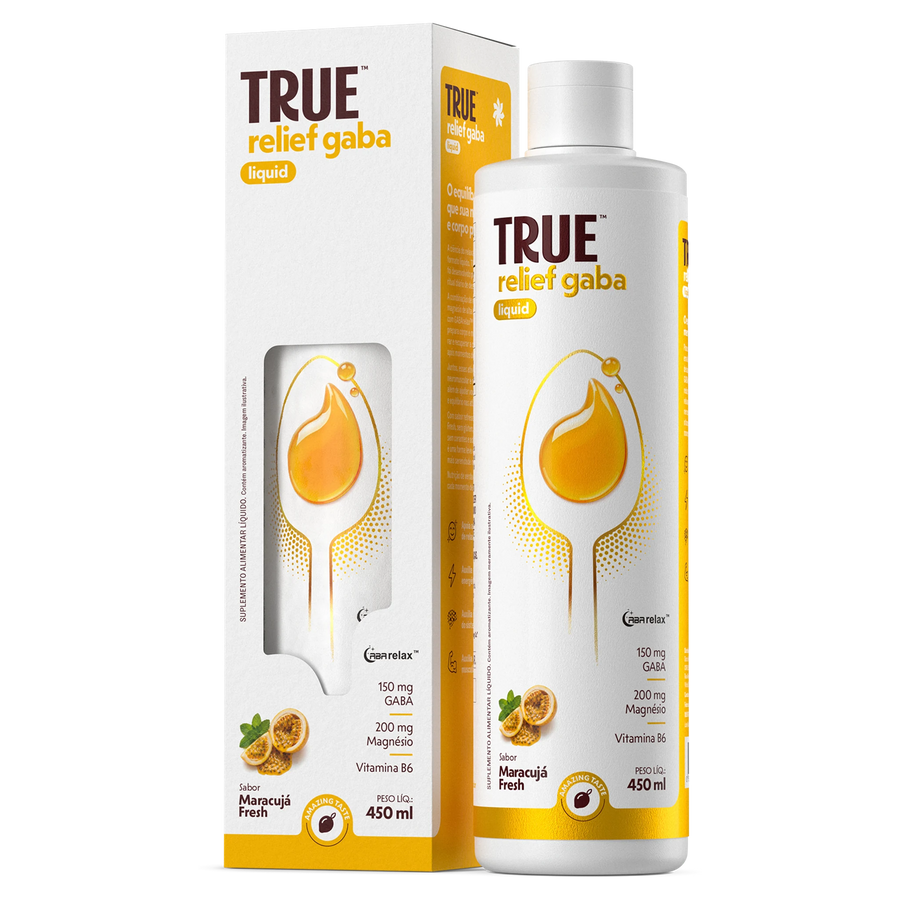 True Relief Gaba Liquid 450ml - composição 2