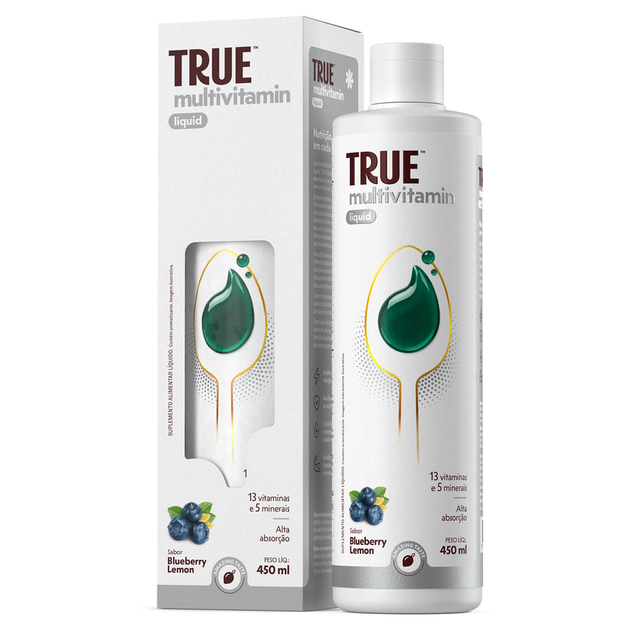 True Multivitamin Liquid 450ml - composição 2