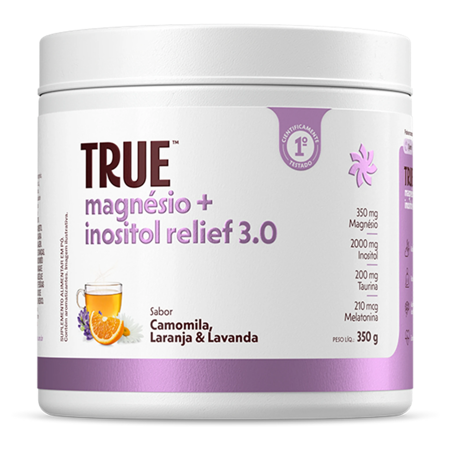 Relief 3.0 Camomila, Laranja e Lavanda lata 350g