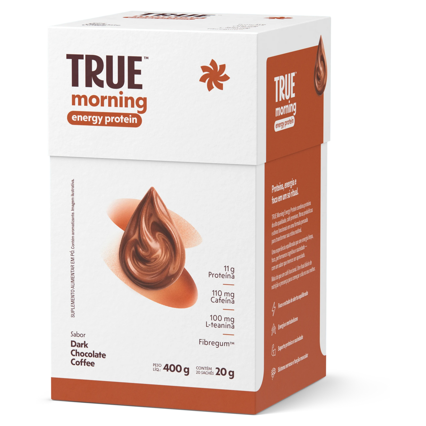 True Morning Dark Chocolate Coffee - caixa