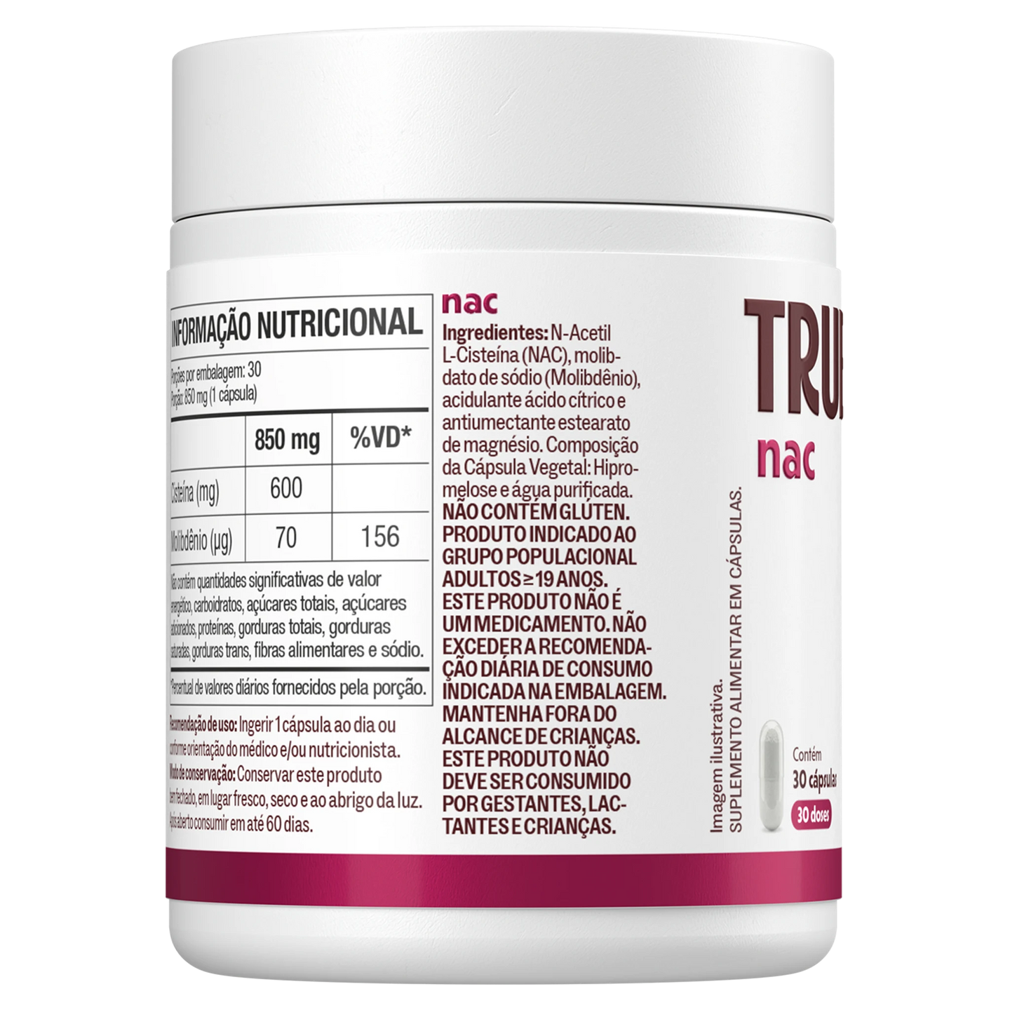 True NAC - lateral esquerda