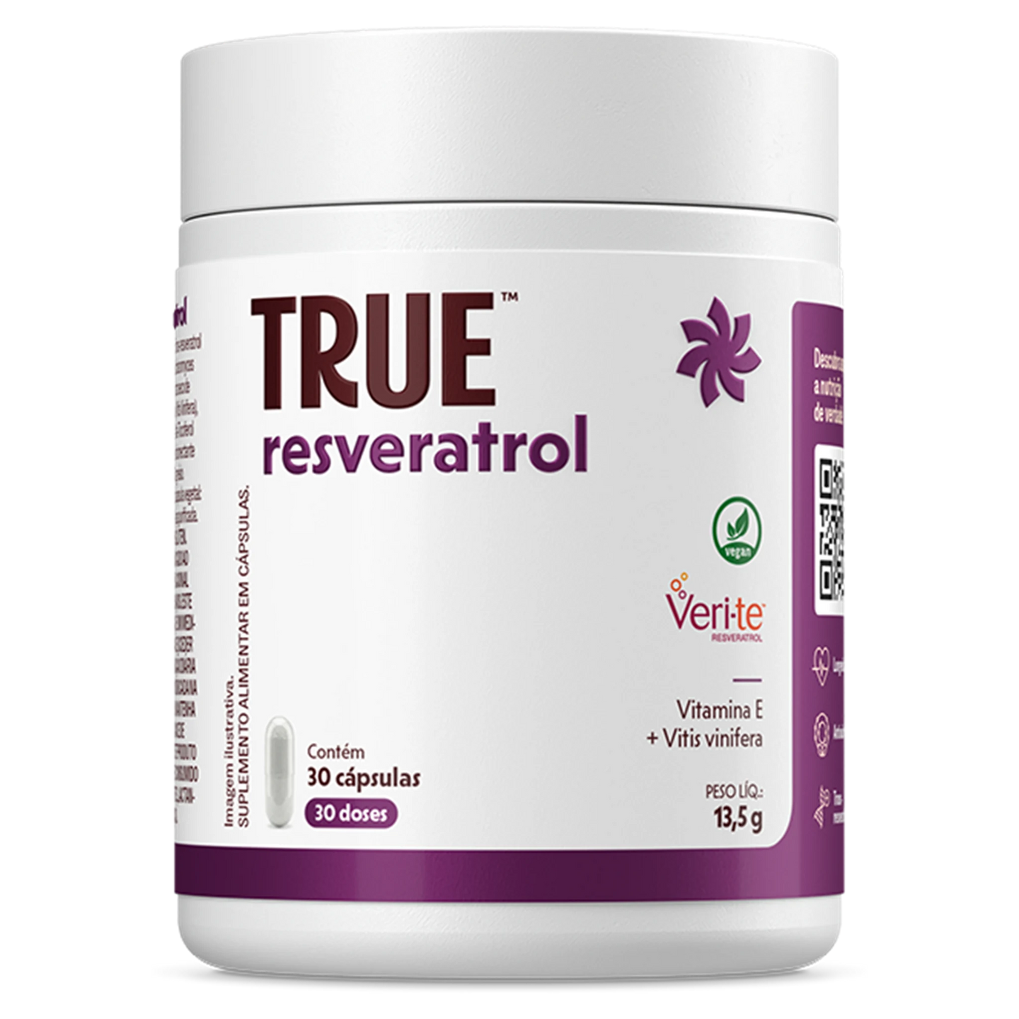 True Resveratrol 30 cápsulas