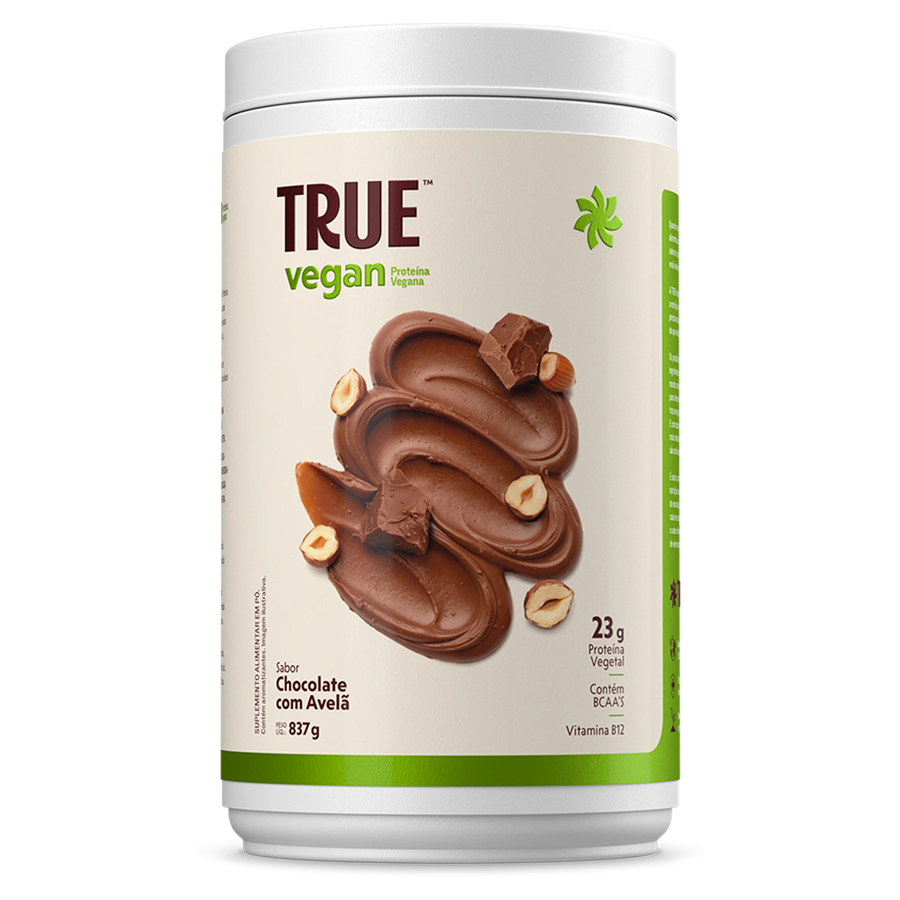 True Vegan Chocolate com Avelã 837g