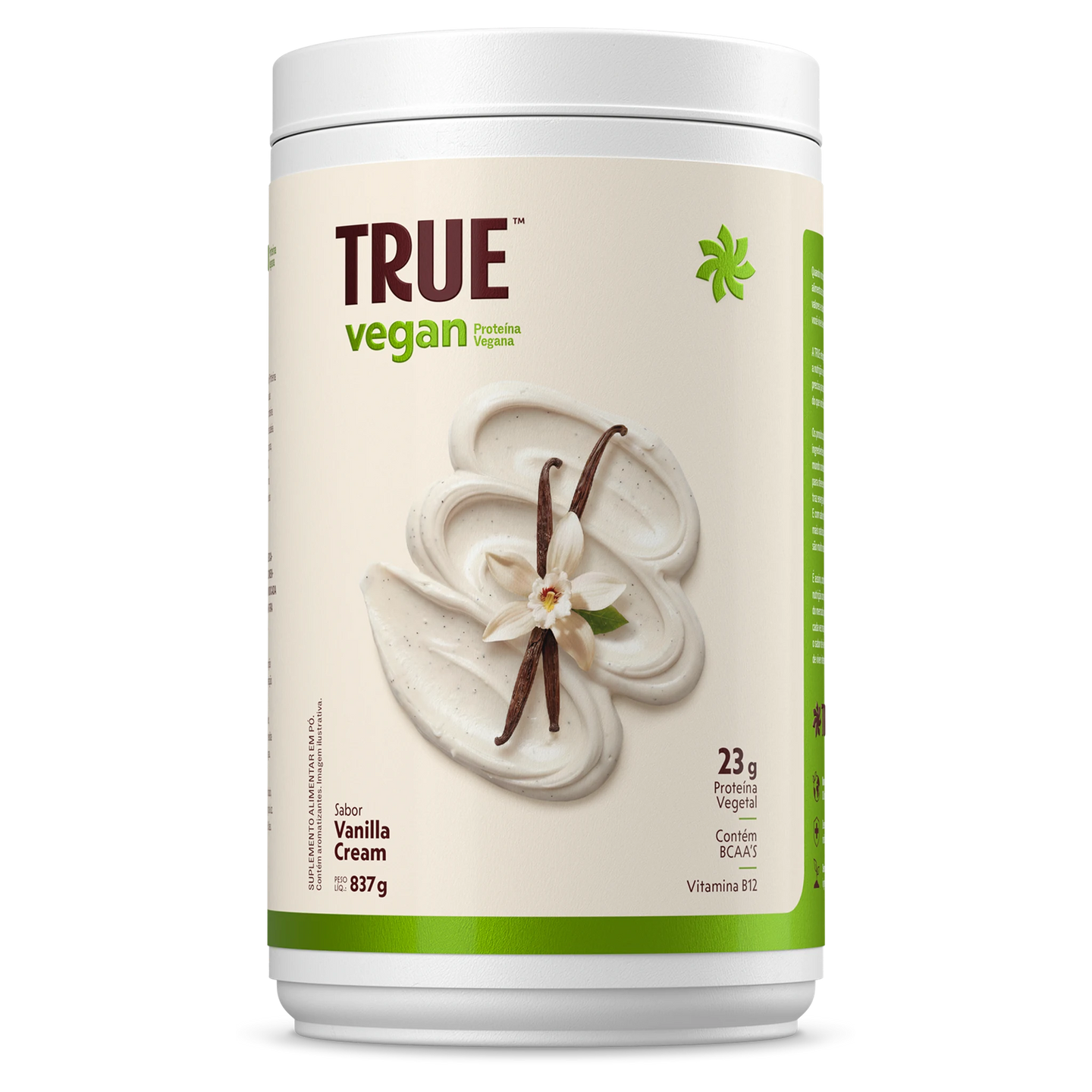 True Vegan Vanilla Cream 837g