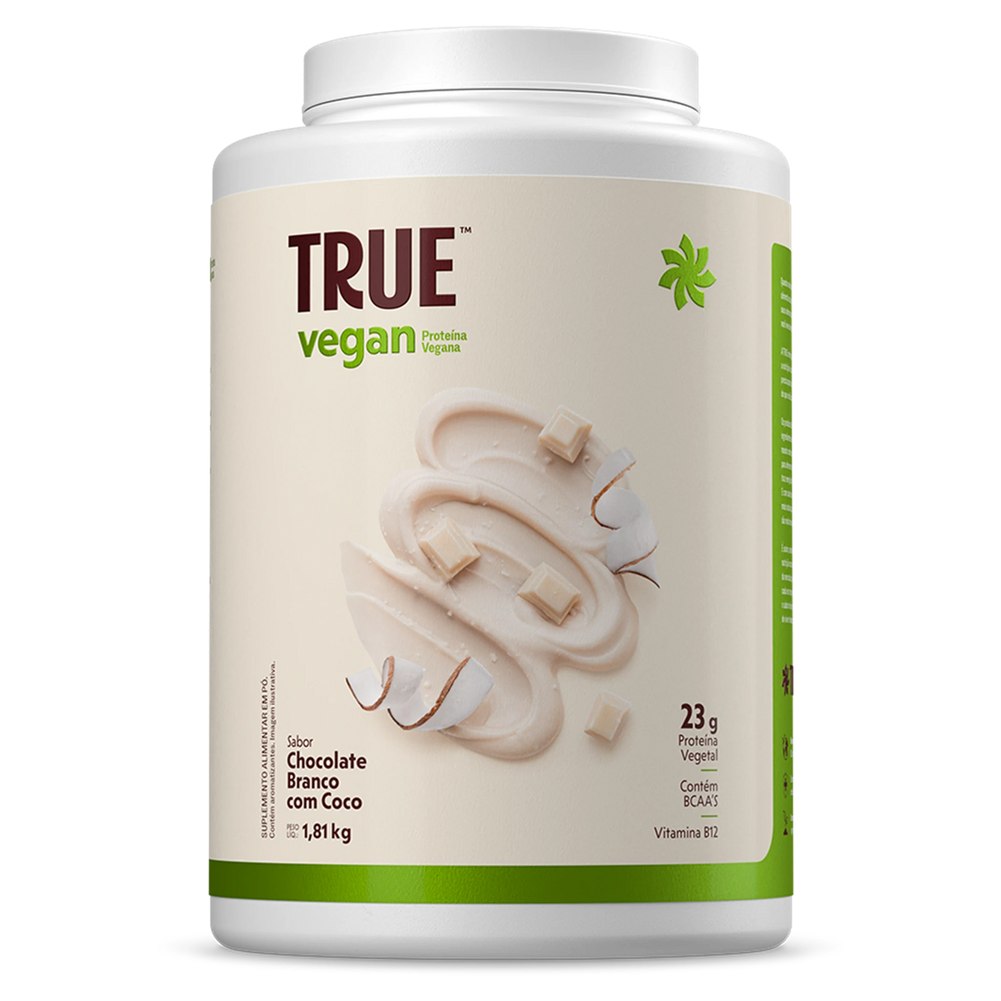 True Vegan Chocolate Branco com Coco 1,81kg