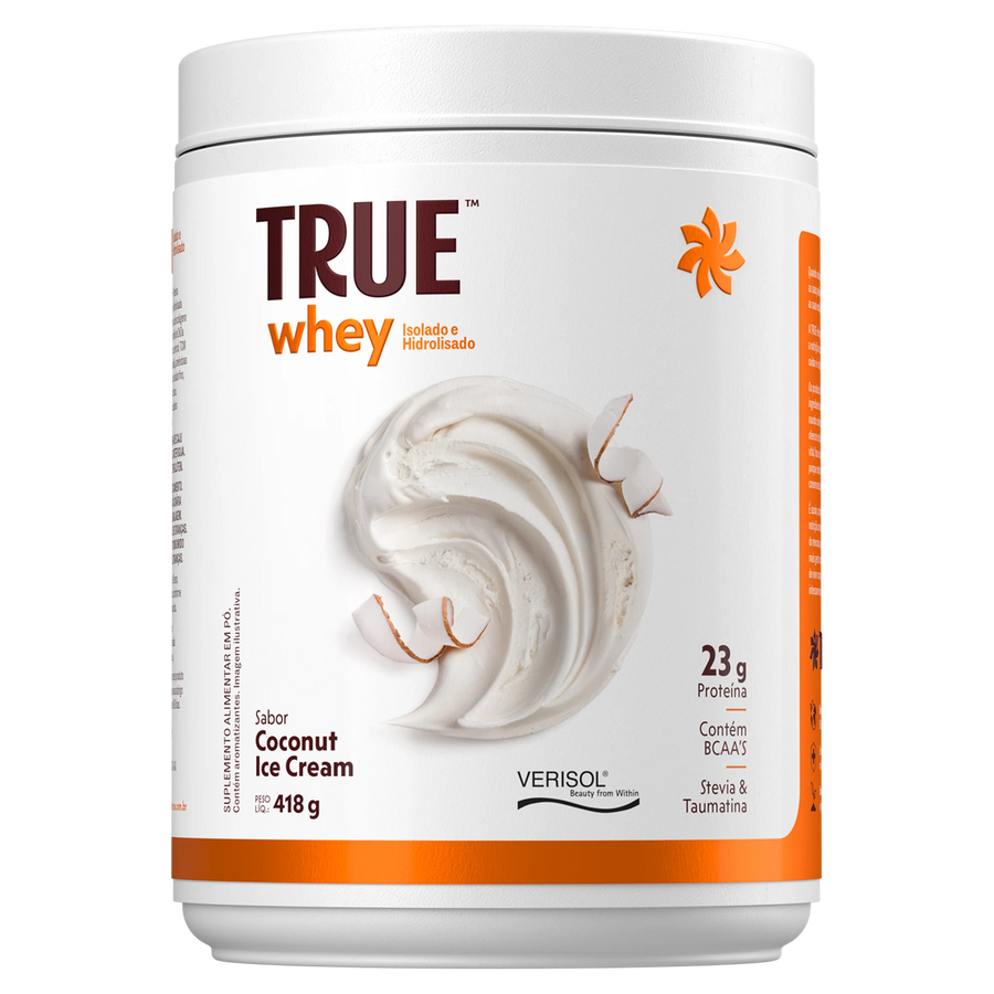 True Whey Coconut Ice Cream 418g - frente