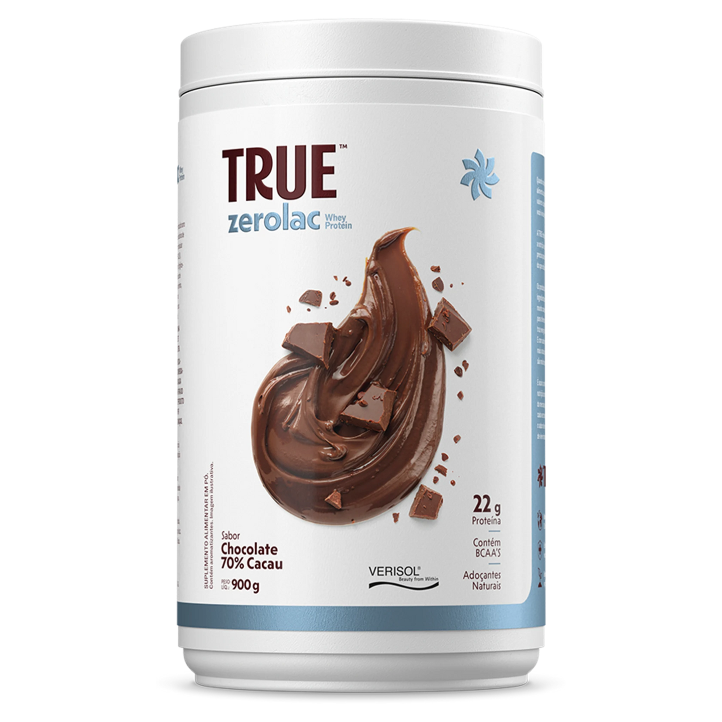 True Zerolac Chocolate 70% Cacau 900g