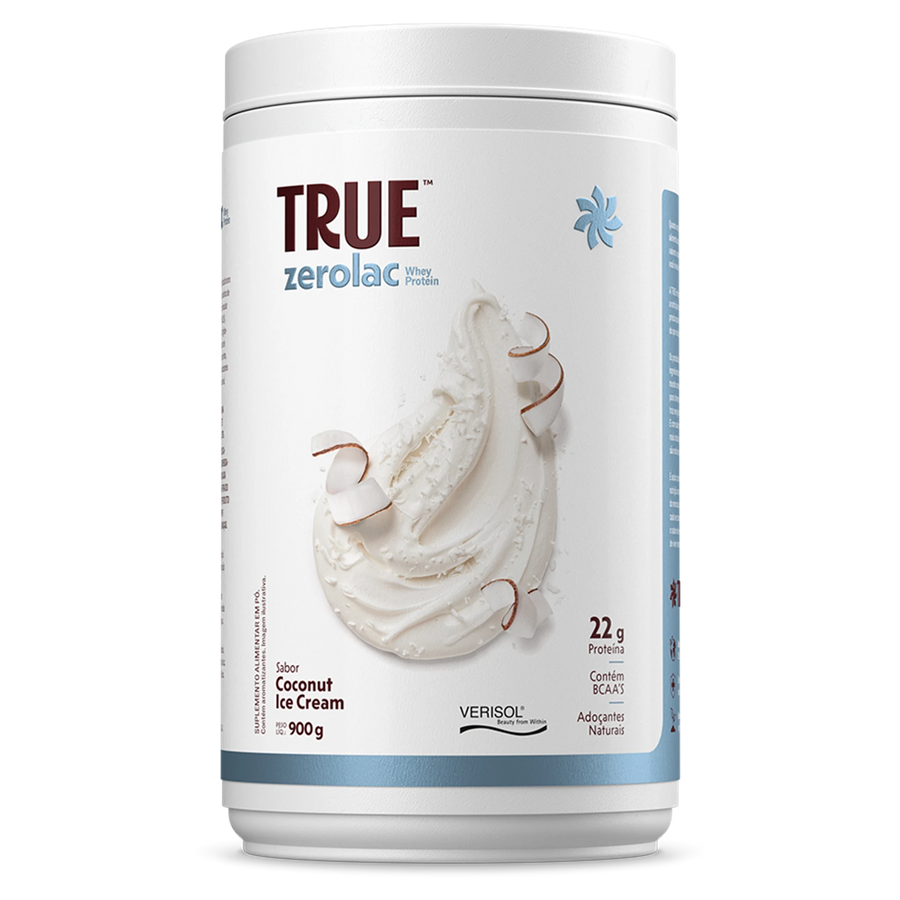 True Zerolac Coconut Ice Cream 900g