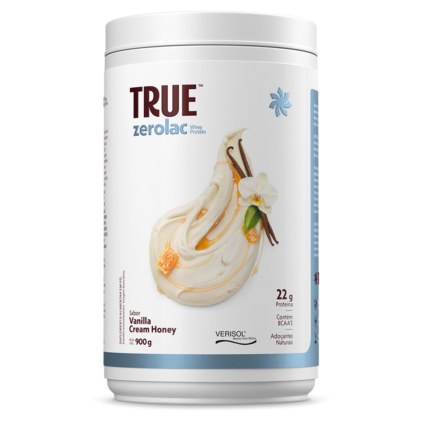 True Zerolac Vanilla Cream Honey 900g