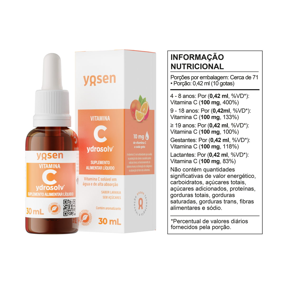 Vitamina C Ydrosolv Yosen