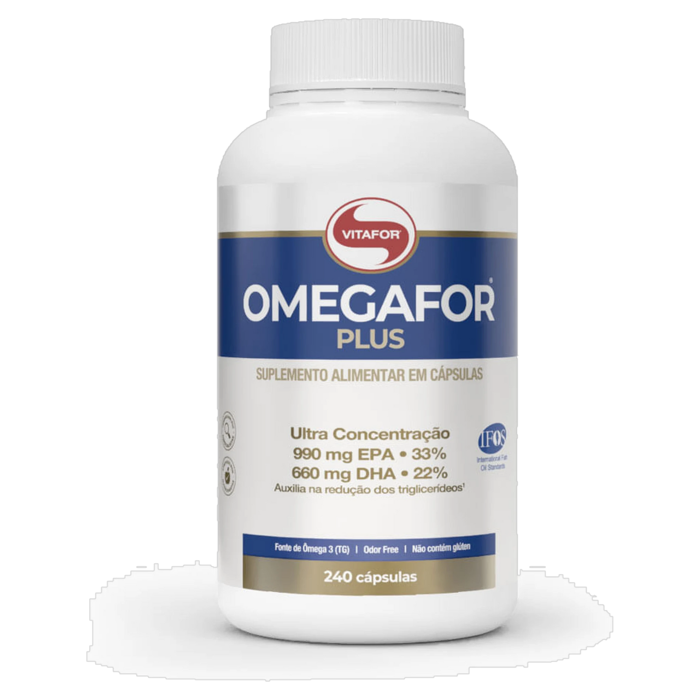 Omegafor Plus: Ômega 3 — 240 cápsulas