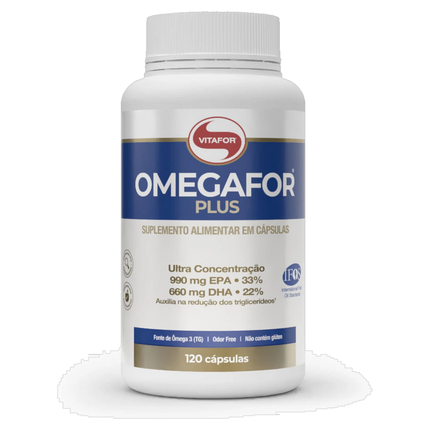 Omegafor Plus: Ômega 3 — 120 cápsulas