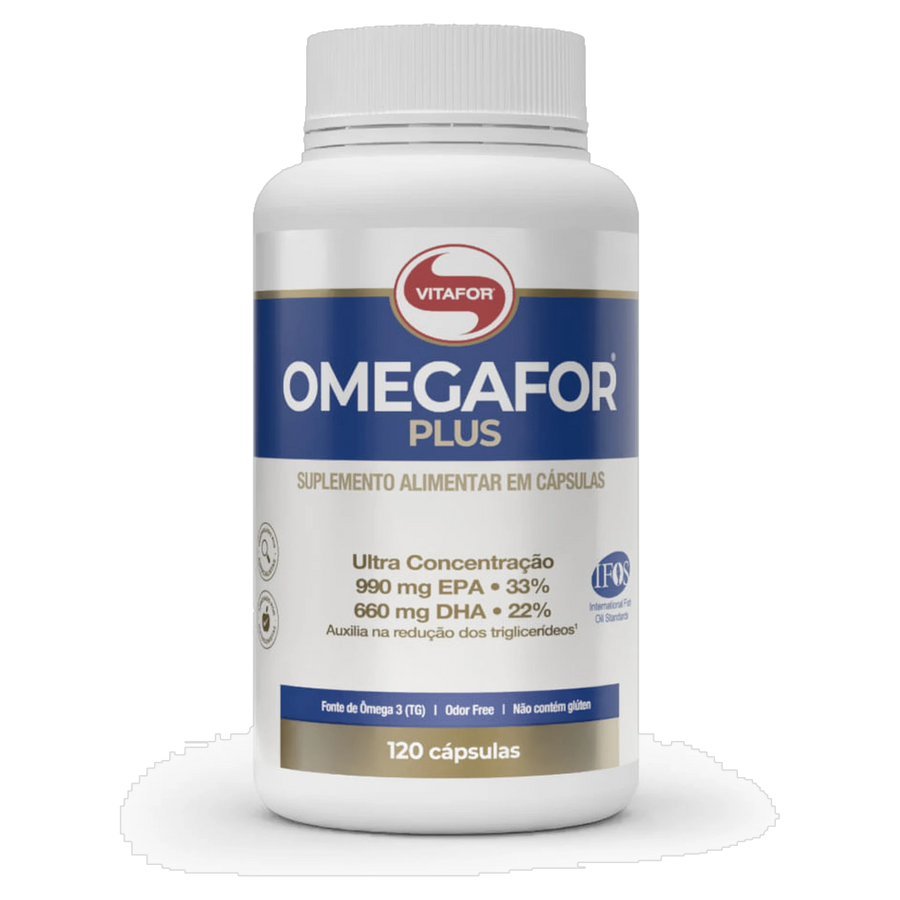 Omegafor Plus: Ômega 3 — 120 cápsulas