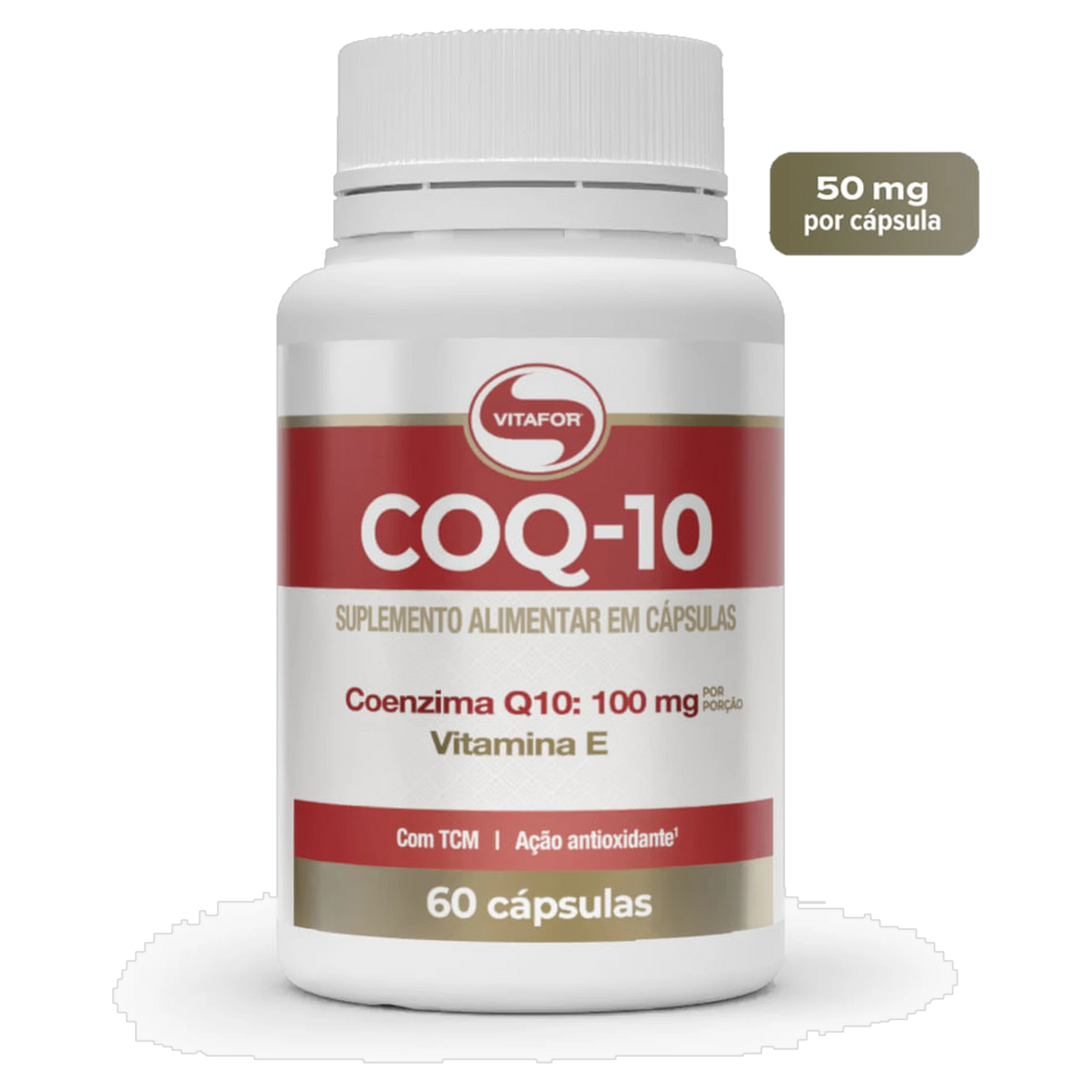 coq-10: Coenzima Q10 e Vitamina E (100mg)